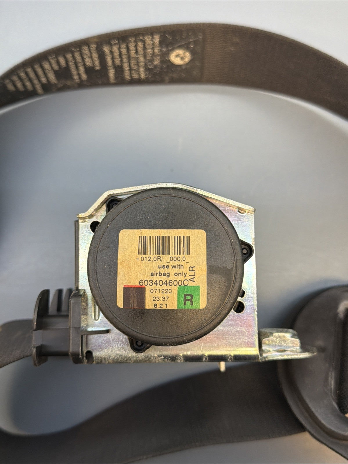 04-10 BMW 5 SERIES E60 E61 3.0L FRONT RIGHT SEAT BELT RETRACTOR 603404600C OEM