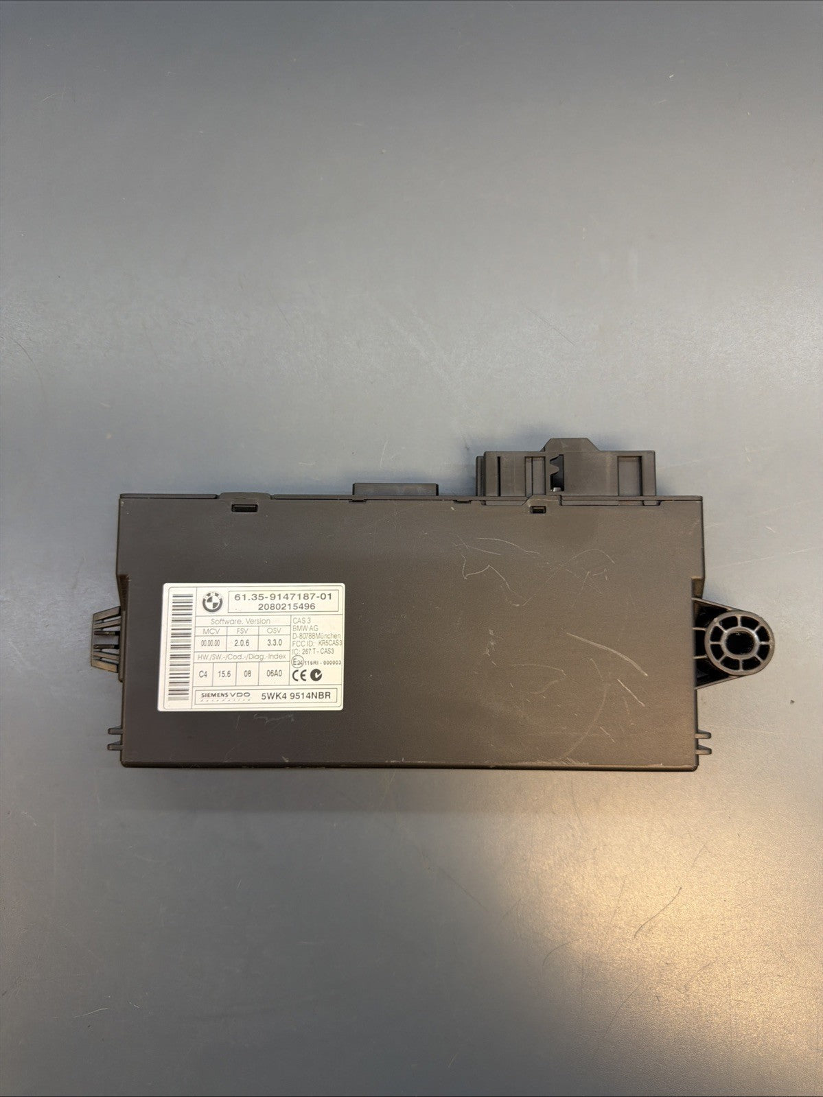 2008-2009-2010 BMW 335i  DME ECU CAS KEY MSD80 SET 7583332