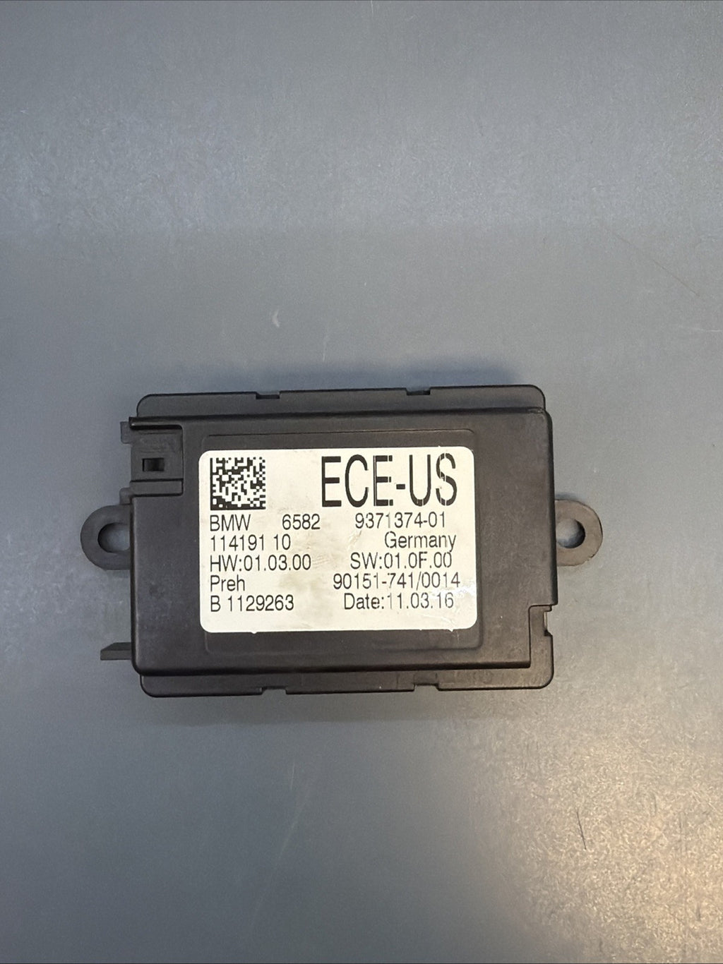 2014 2015 2016 BMW F30 F32 iDRIVE ECE Controller Control Module OEM 9371374