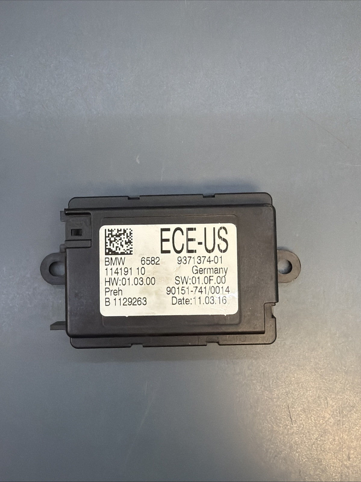 2014 2015 2016 BMW F30 F32 iDRIVE ECE Controller Control Module OEM 9371374