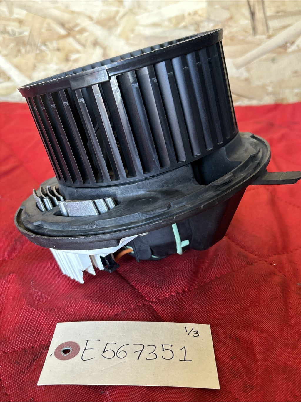07-13 OEM BMW E90 E92 E93 E82 135i 335i Blower Motor Fan w/ Resistor 6933663
