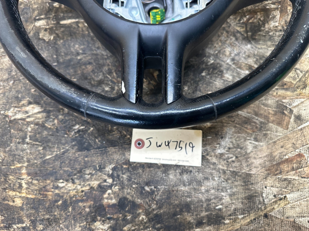 BMW 99-06 E46 3 SERIES MULTIFUNCTION SPORT STEERING WHEEL LEATHER BLACK 6753534