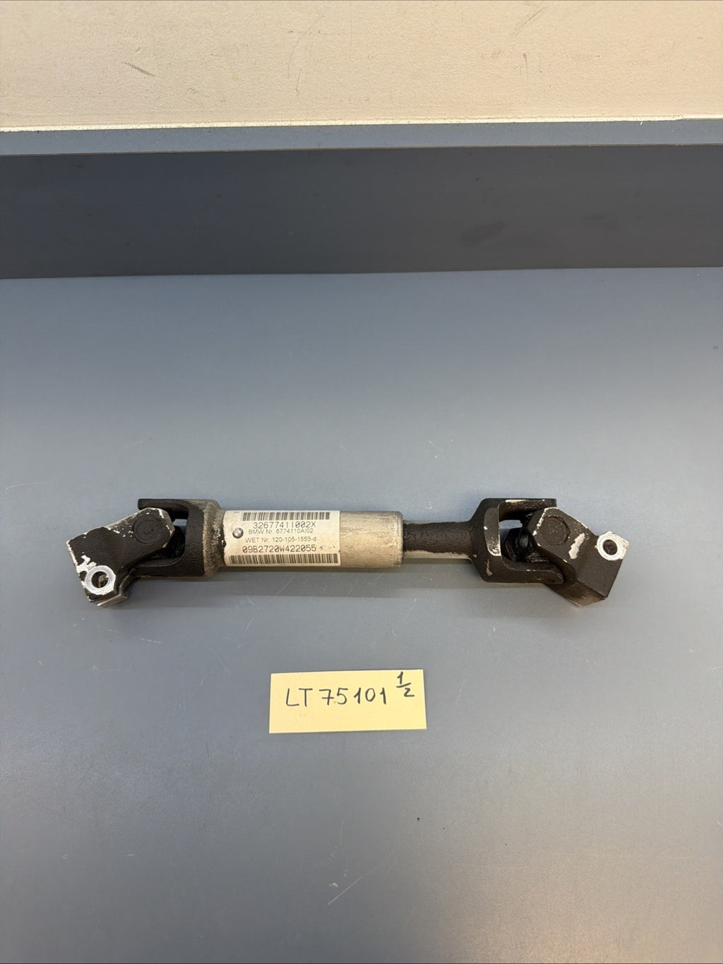 2007–2013 BMW E70 X5 Lower Steering Column Linkage U-Joints OEM 6774110