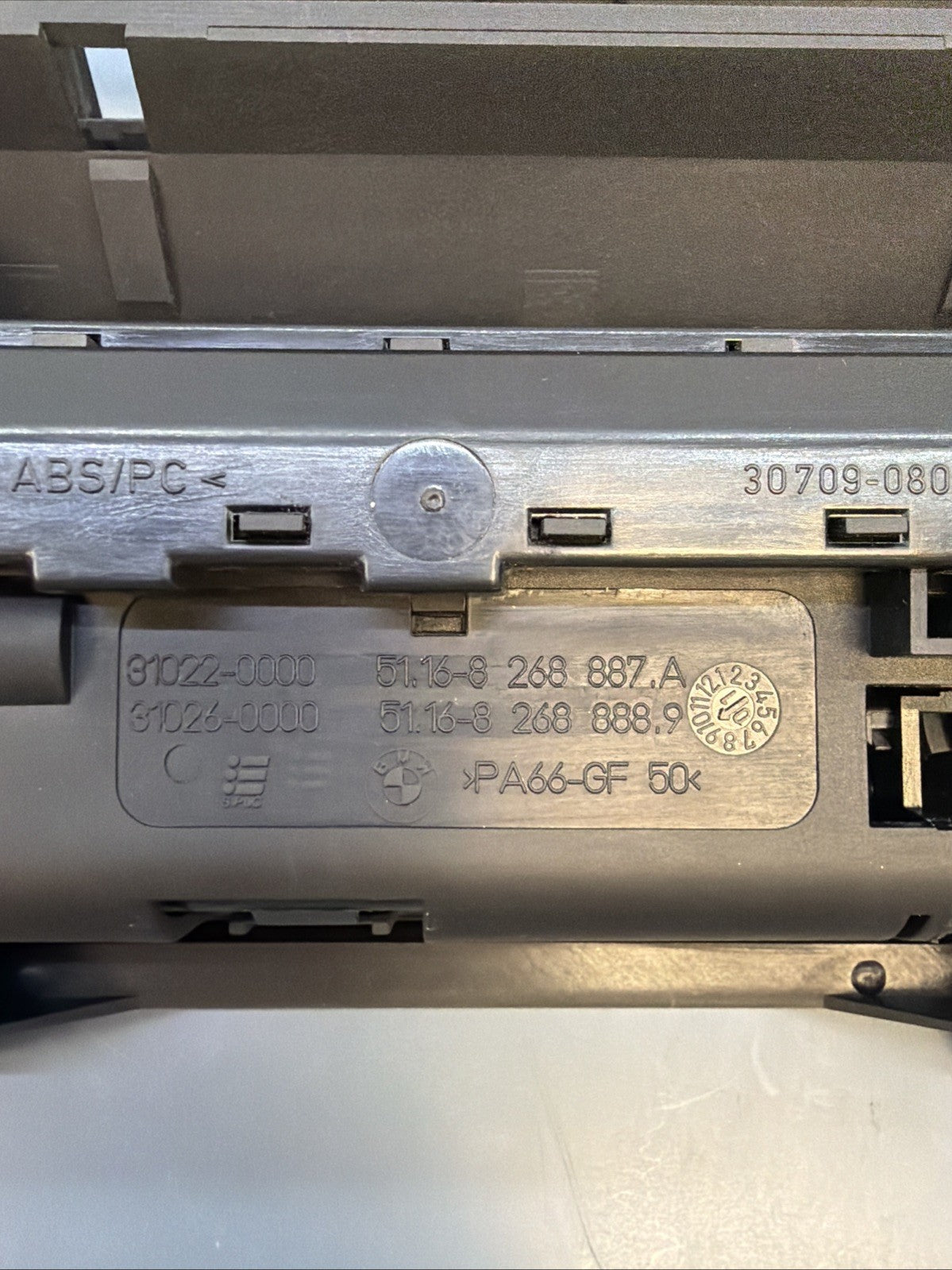 99-06 BMW E46 M3 Front Center Console Storage Tray Lid Trim 8268887