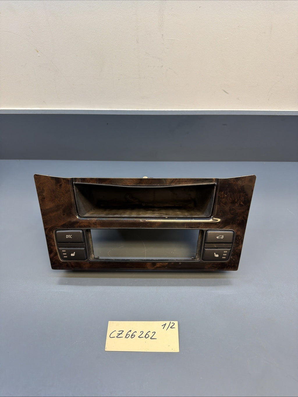BMW 5 Series E60 E61 Central Console Storage Tray Black Trim Panel OEM 9139391