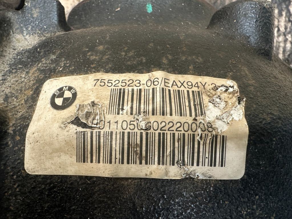 BMW E70 X5 REAR DIFFERENTIAL FINAL 3.64 DRIVE OEM 7552523 33107552523