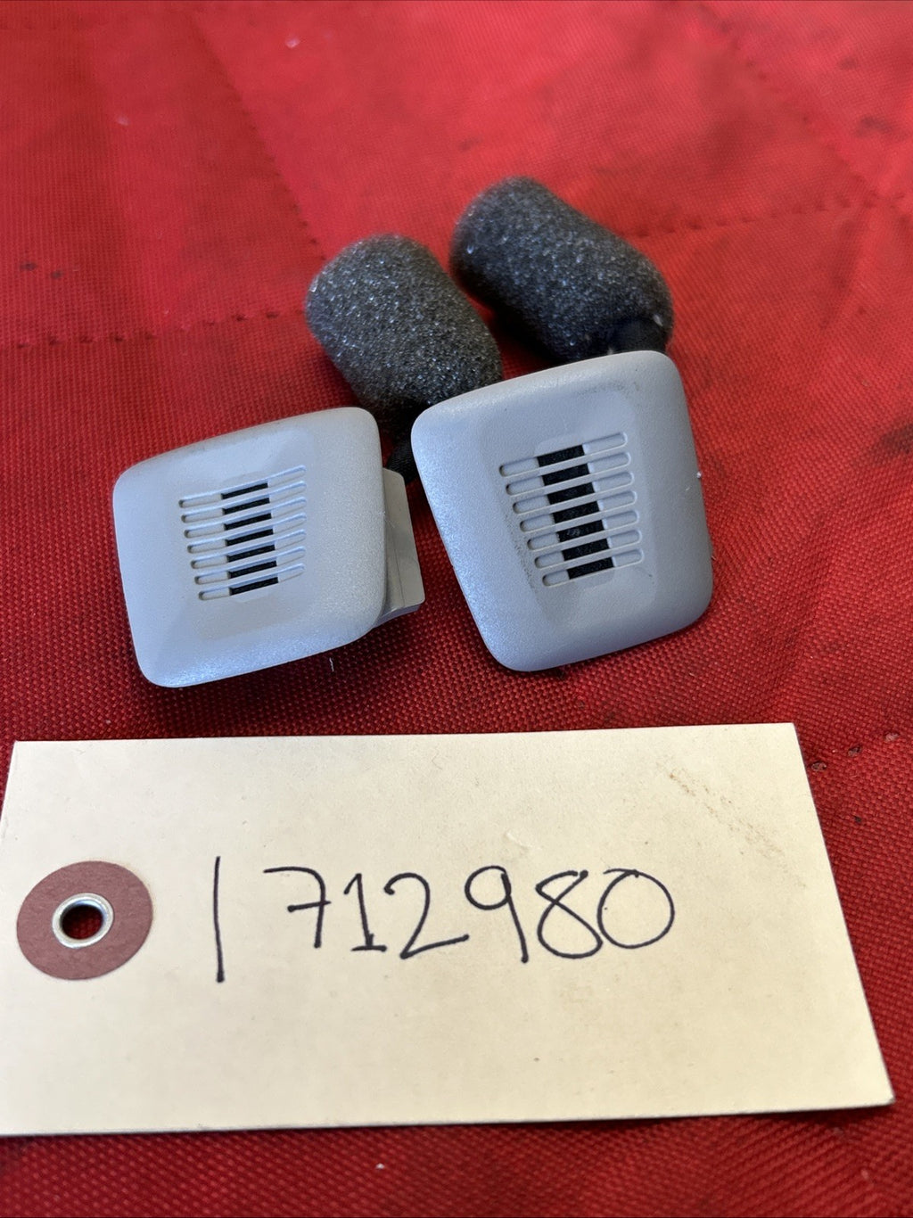 D BMW F10 F30 F13 F25 X5 X6 335 M3 535 Microphone SET 2 Telephone 9181410 GREY