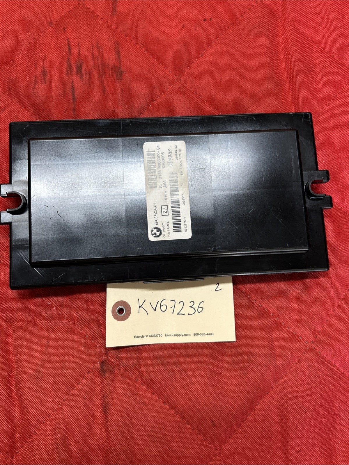 BMW E87 E90 E91 AHL ADAPTIVE HEADLIGHTS LIGHT FOOTWELL CONTROL OEM 9128185