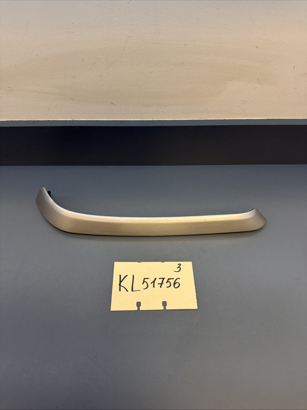 BMW 3 Series E90 E91 Decor Strip Trim Rear Left Door Aluminum 6982473