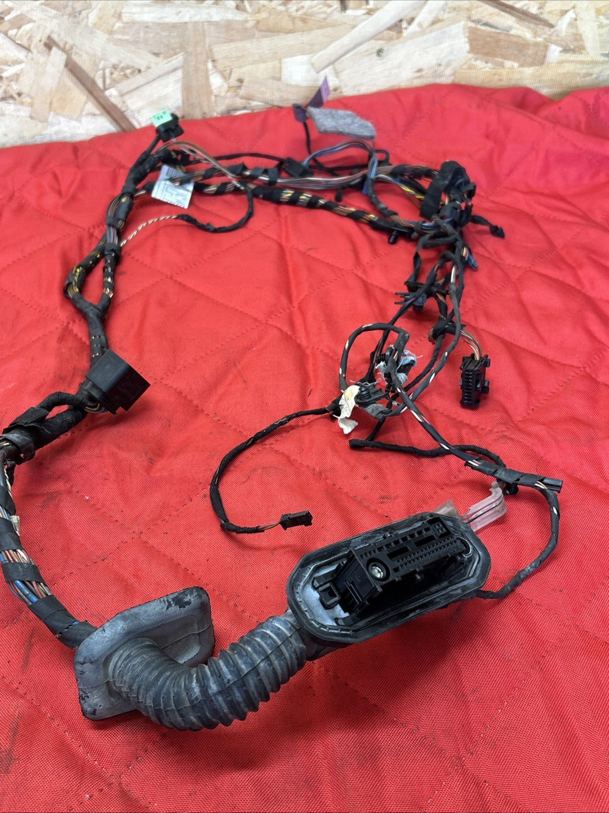 2007 - 2013 Bmw X5 E70 Front Left Driver Side Door Wire Wiring Harness 9242072
