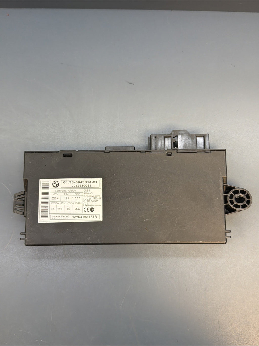 2007 BMW E90 328i AUTO N52K MSV80 ECU DME CAS KEY SET OEM 7567362