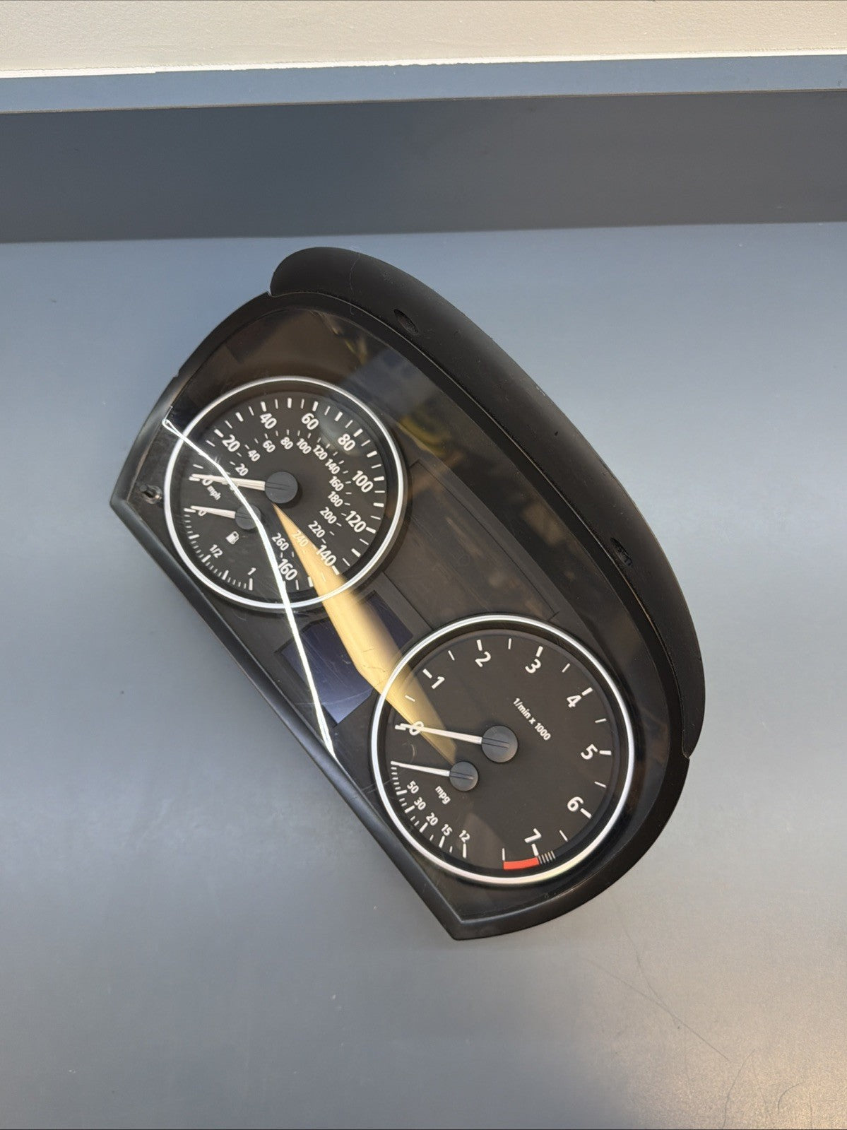 BMW 2005-2012 E90 SPEEDOMETER INSTRUMENT GAUGE CLUSTER MPH OEM 9130297