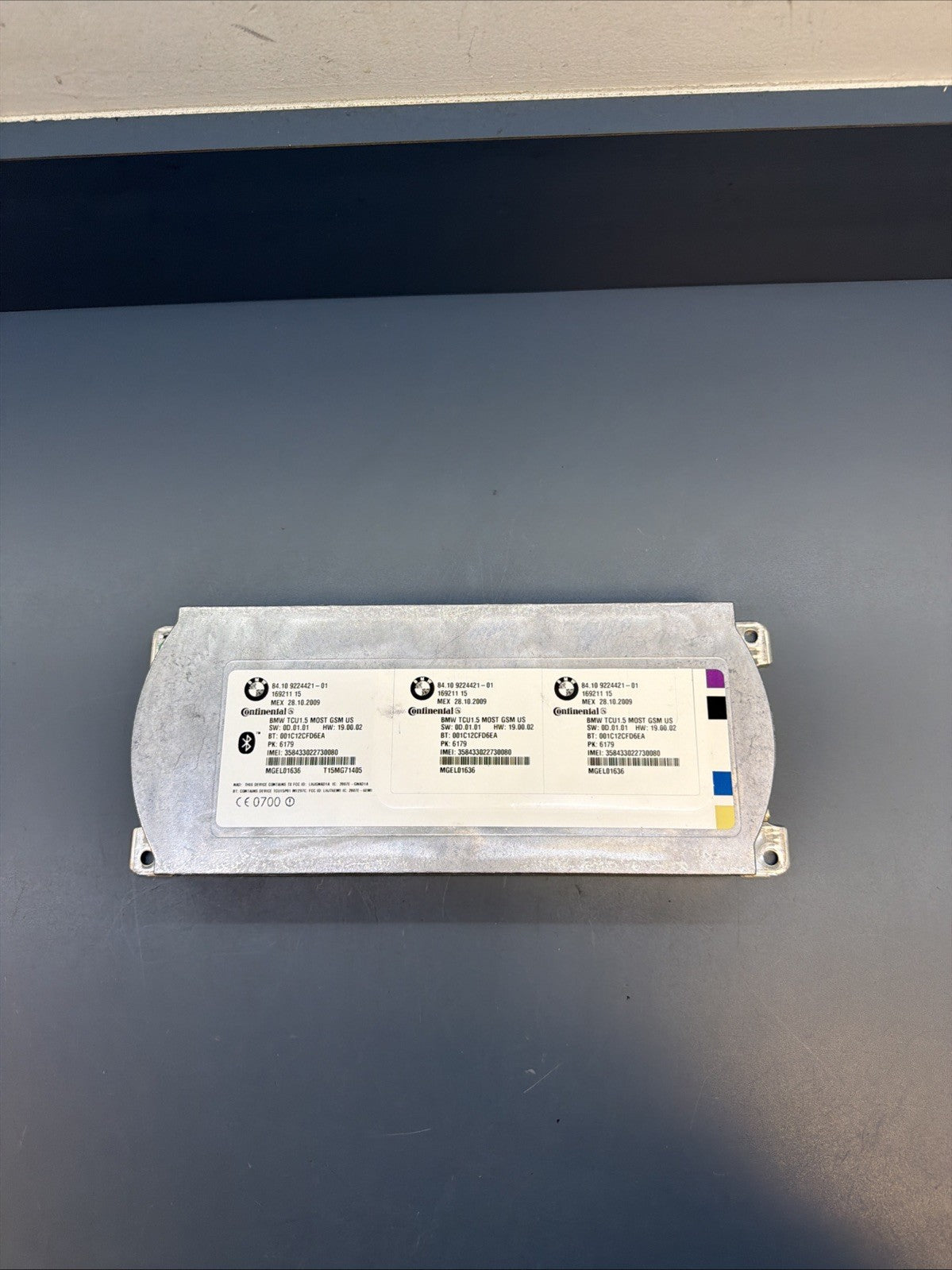 Bmw X5 E70 E71 E90 E92 Telematics Communication Bluetooth Control Module 9224421