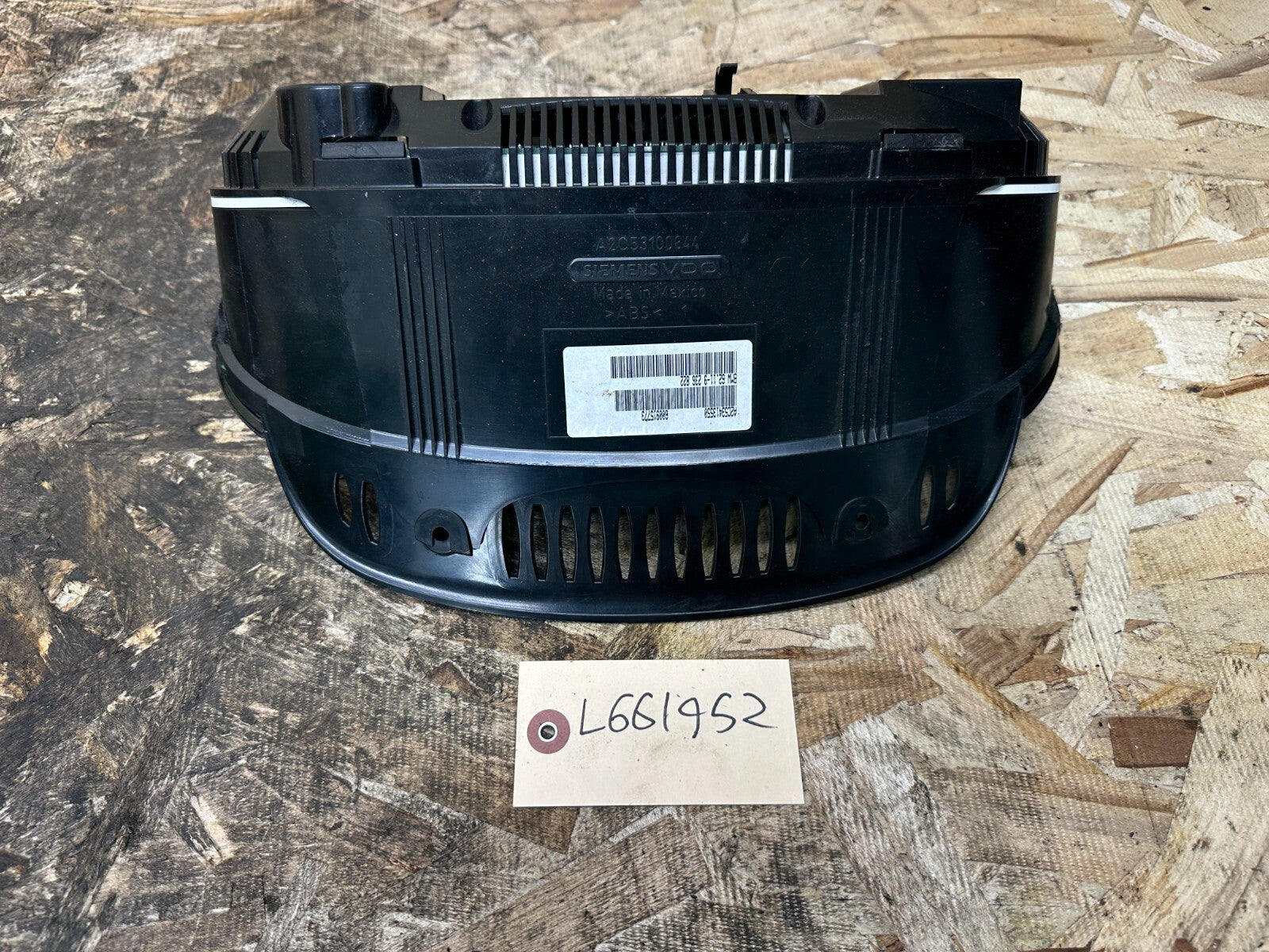 BMW 11-14 E70 X5 LCI INSTRUMENT GAUGE CLUSTER/SPEEDOMETER MPH BLACK OEM 9236822