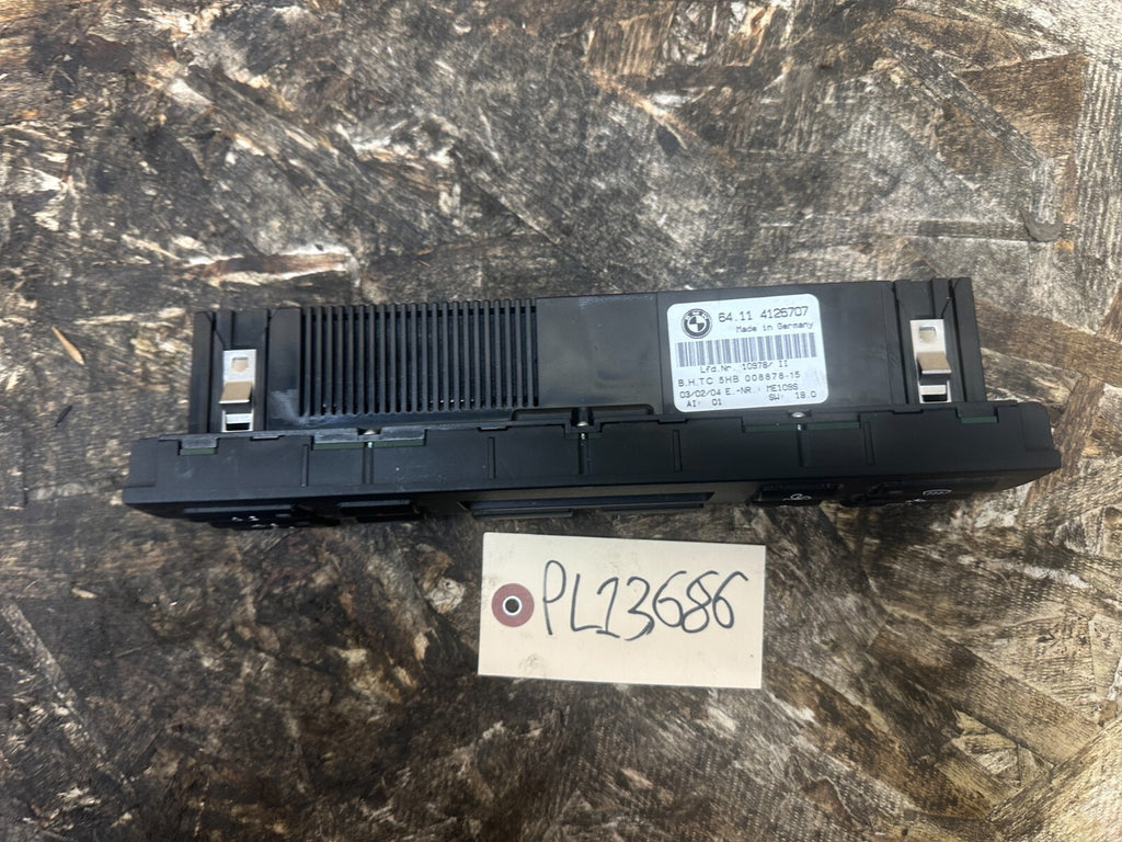 BMW 1997-2006 E46 AC HEATER TEMPERATURE CLIMATE CONTROL PANEL OEM 4126707