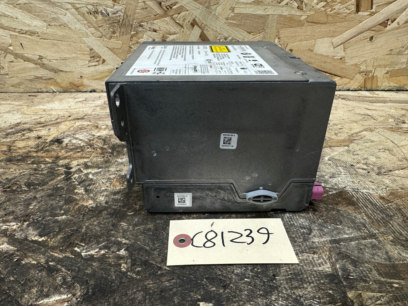 BMW 2014-2016 F30 3 SERIES BLUETOOTH CD RADIO HEAD UNIT OEM 934782301