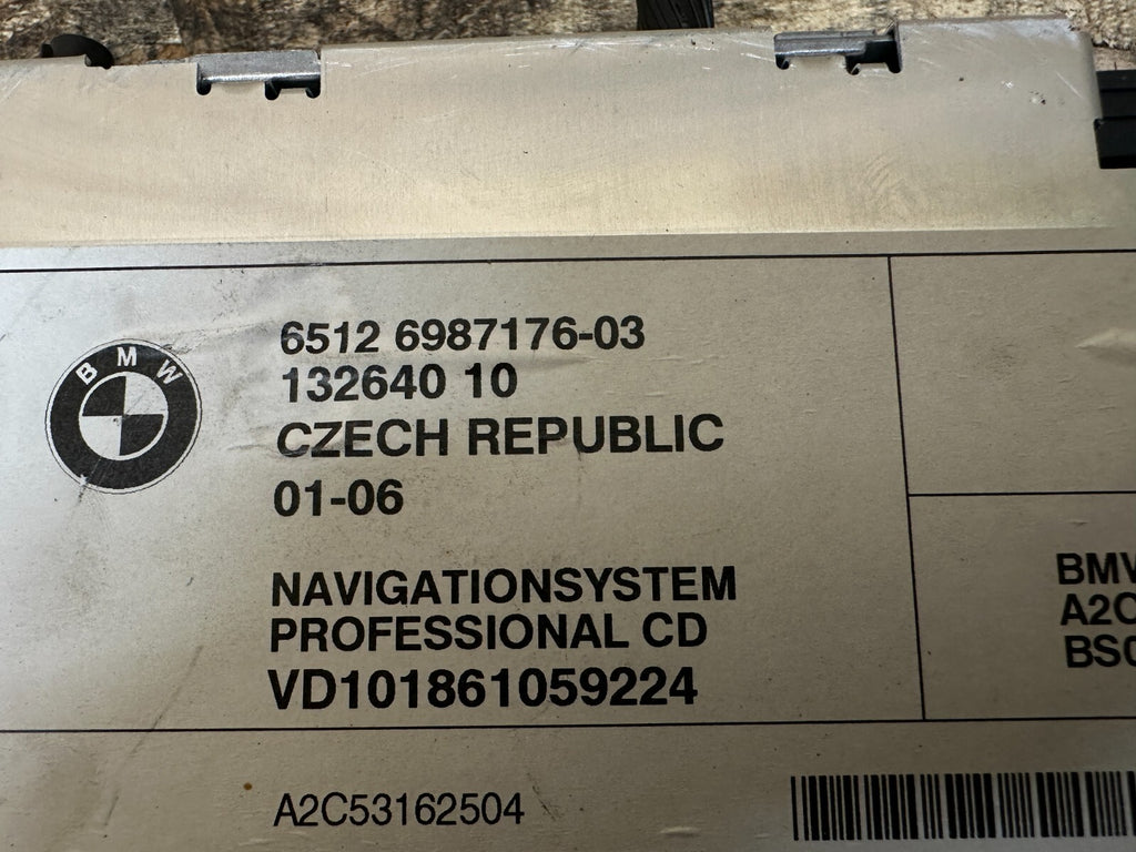 BMW 2003-2010 E83 X3 NAVIGATION AUDIO RADIO GPS HEAD UNIT OEM 6987176
