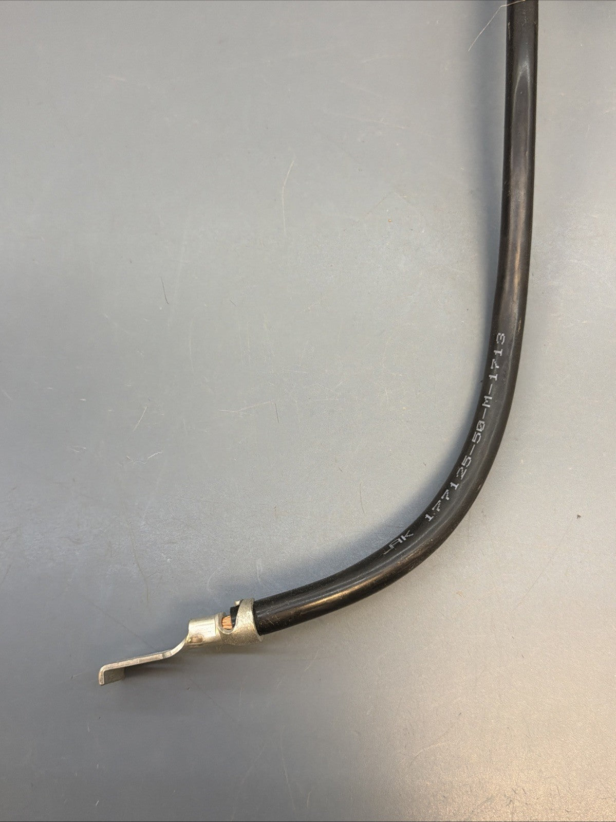 12-15 BMW E84 X1 IBS Negative Battery Ground Cable Terminal Harness OEM 7618677