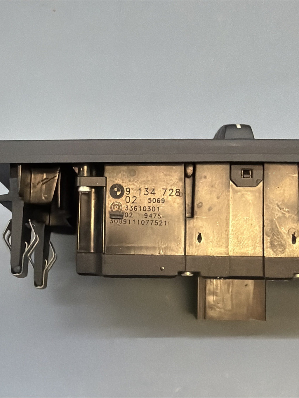 2007 - 2013 BMW X5 E70 Headlight Fog Light Lamp Control Switch OEM 9134728