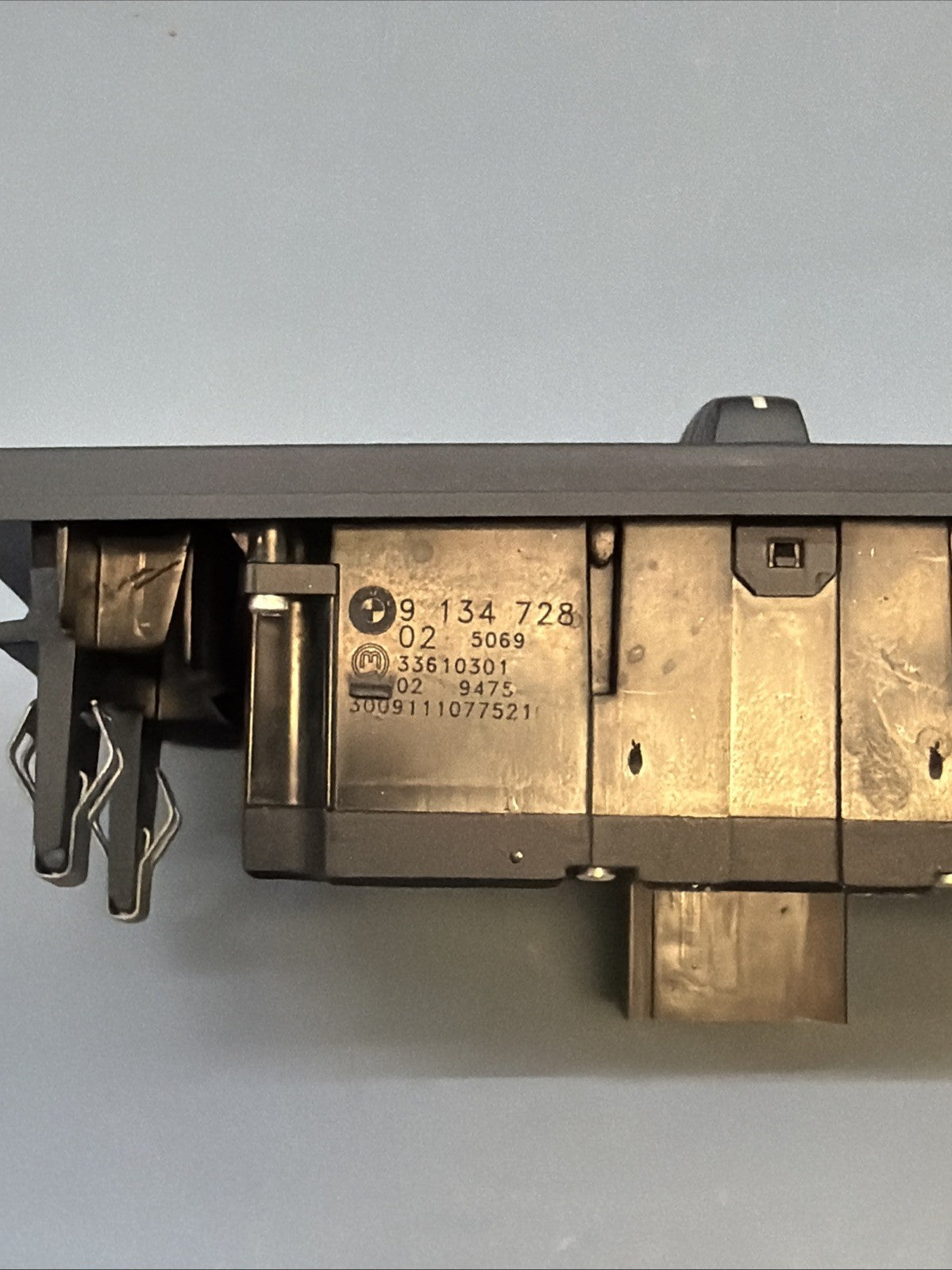 2007 - 2013 BMW X5 E70 Headlight Fog Light Lamp Control Switch OEM 9134728