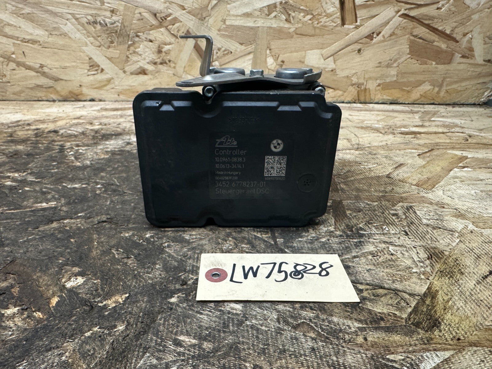 BMW 2005-2012 E90 E9X ABS ANTI LOCK BRKE PUMP W CONTRLLER OEM 6778237+6778236