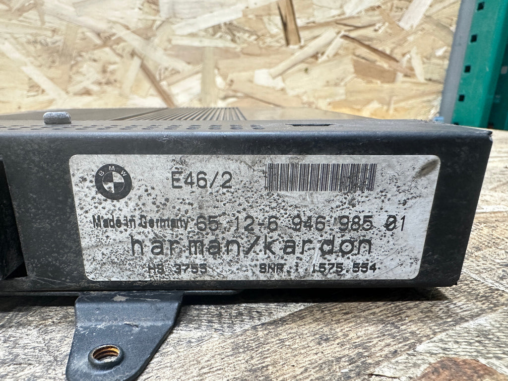 BMW 1997-2006 E46 HARMAN KARDON HIFI RADIO AUDIO SYSTEM AMPLIFIER AMP 6946985