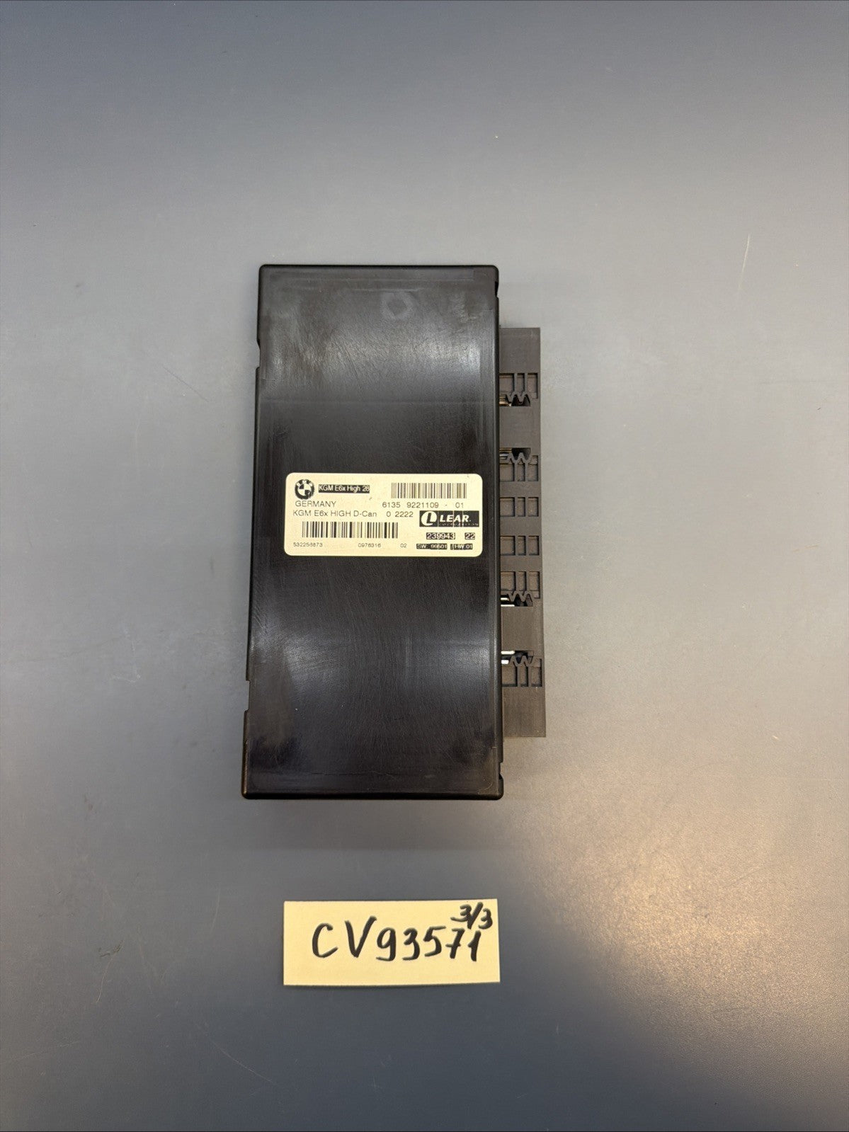 2008-2009-2010 BMW E60 E63 E64 535i GATEWAY THEFT LOCKING CONTROL MODULE 9221109