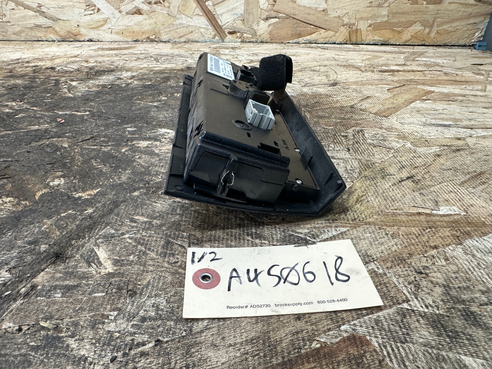 BMW 2006-2012 E90 HVAC HEATER AC CLIMATE CONTROL SWITCH PANEL BLACK OEM 9199260