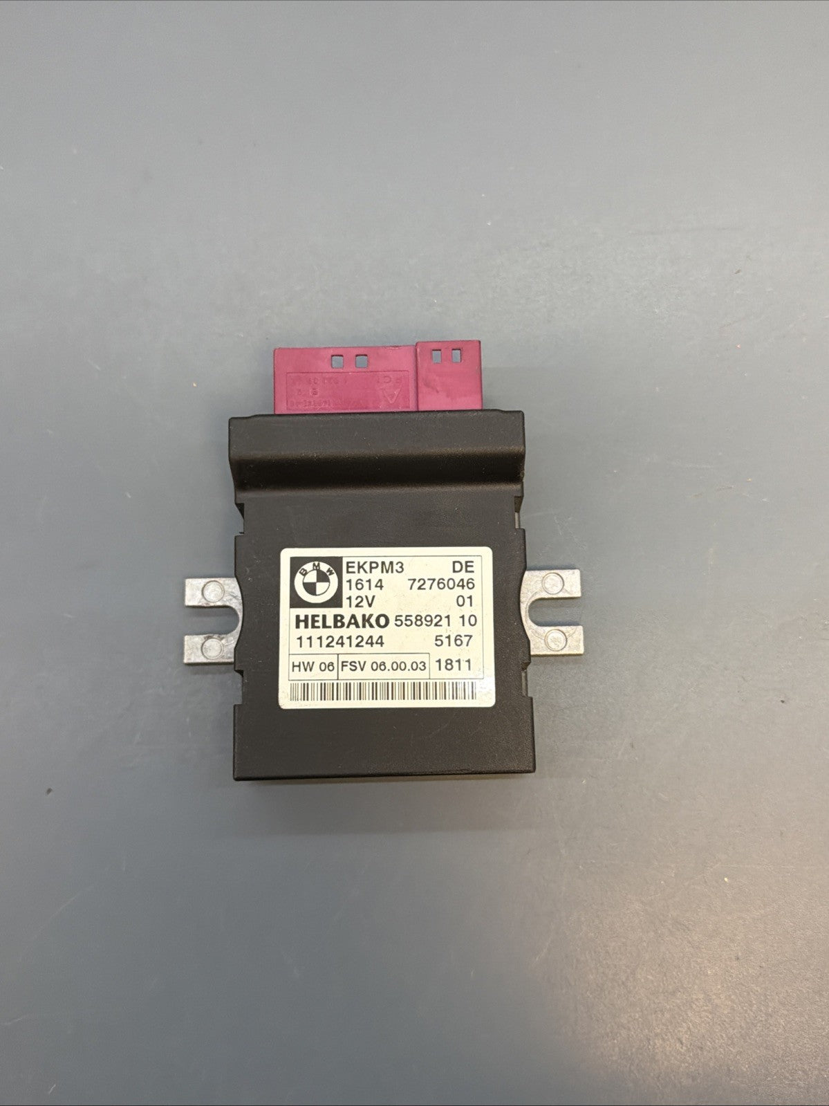 2007-2013 BMW E90 E92 E93 328i 335i FUEL PUMP CONTROL MODULE EKPM3 OEM 7276046