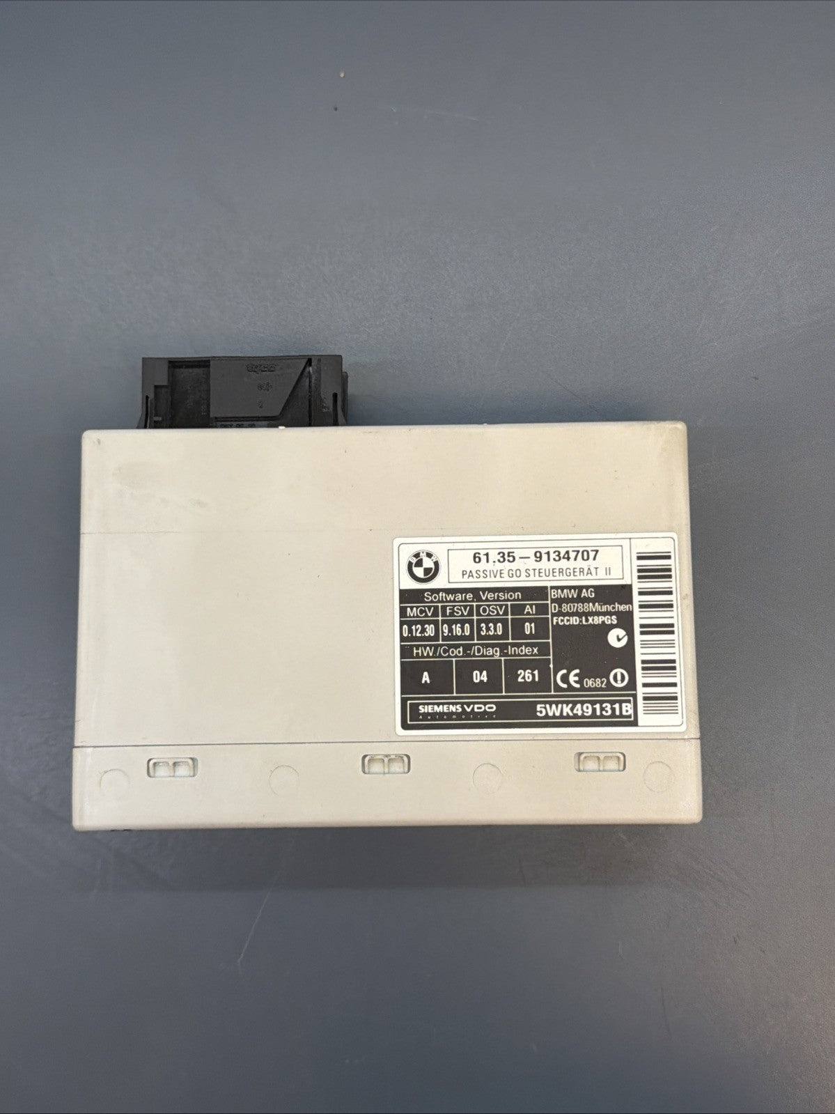 2006-2012 BMW E60 E61 E70 E64 E63 KEYLESS GO PASSIVE CONTROL MODULE 9134707 OEM