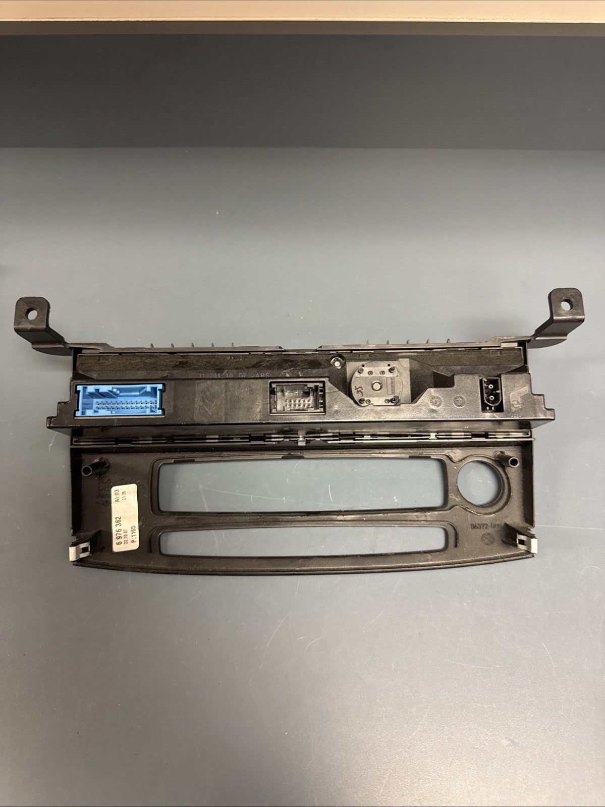 BMW E60 5 SERIES A/C HEATER TEMPERATURE CLIMATE CONTROL UNIT TRIM 6976362