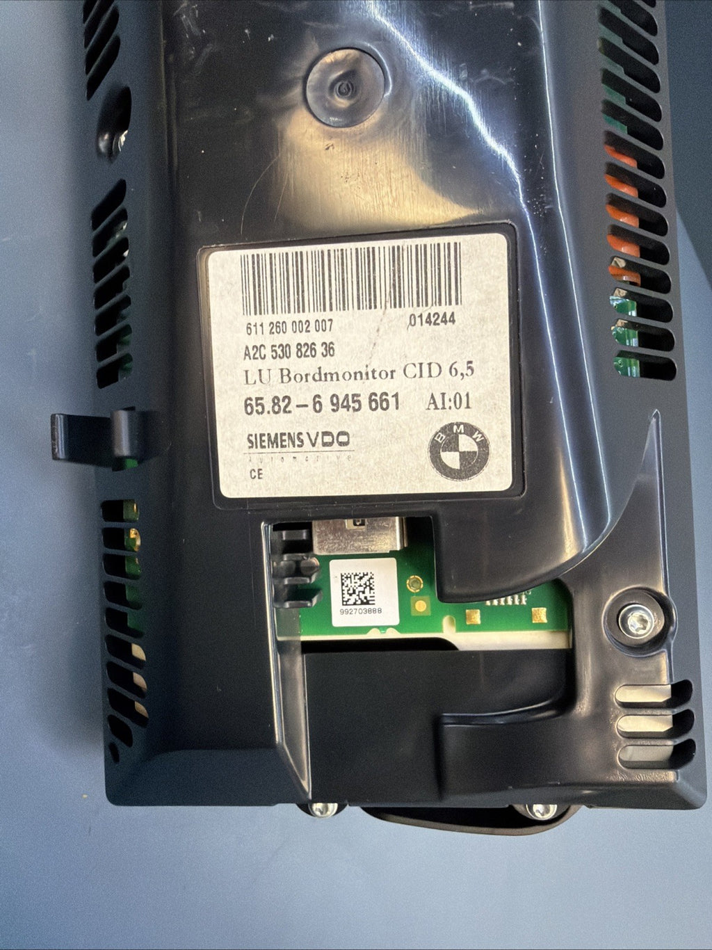 BMW E90 E60 E63 3 5 6 series BOARD DISPLAY CID MID MONITOR 6.5" SCREEN 6945661