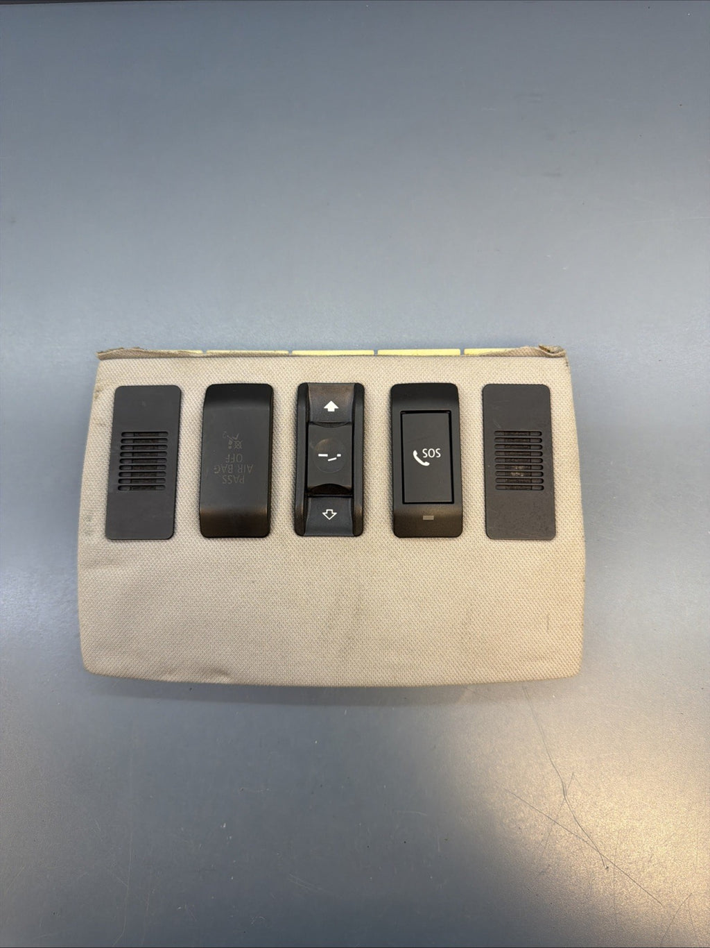 06 - 10 BMW 5series E60 OVERHEAD ROOF CONSOLE SUNROOF CONTROL SWITCH 6907288 OEM