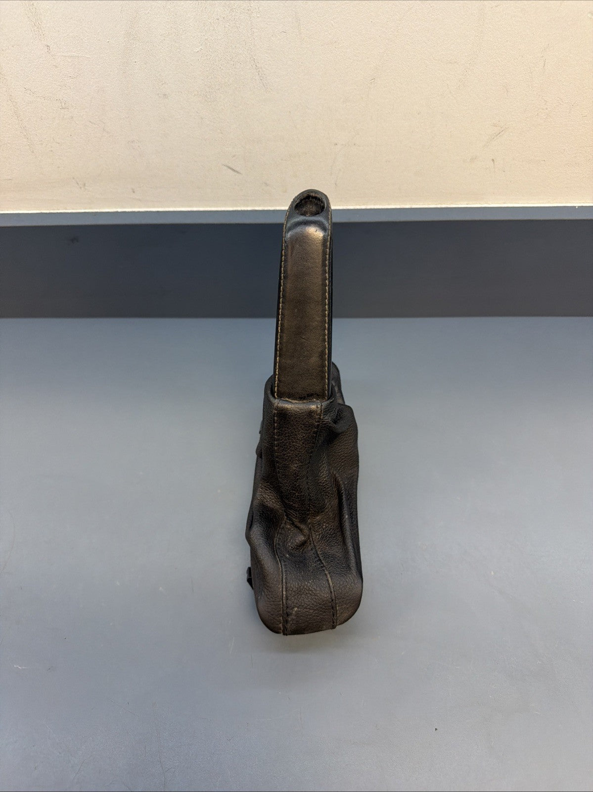 BMW OEM E60 CENTER E HAND EMERGENCY BRAKE LEVER HANDLE LEATHER BOOT