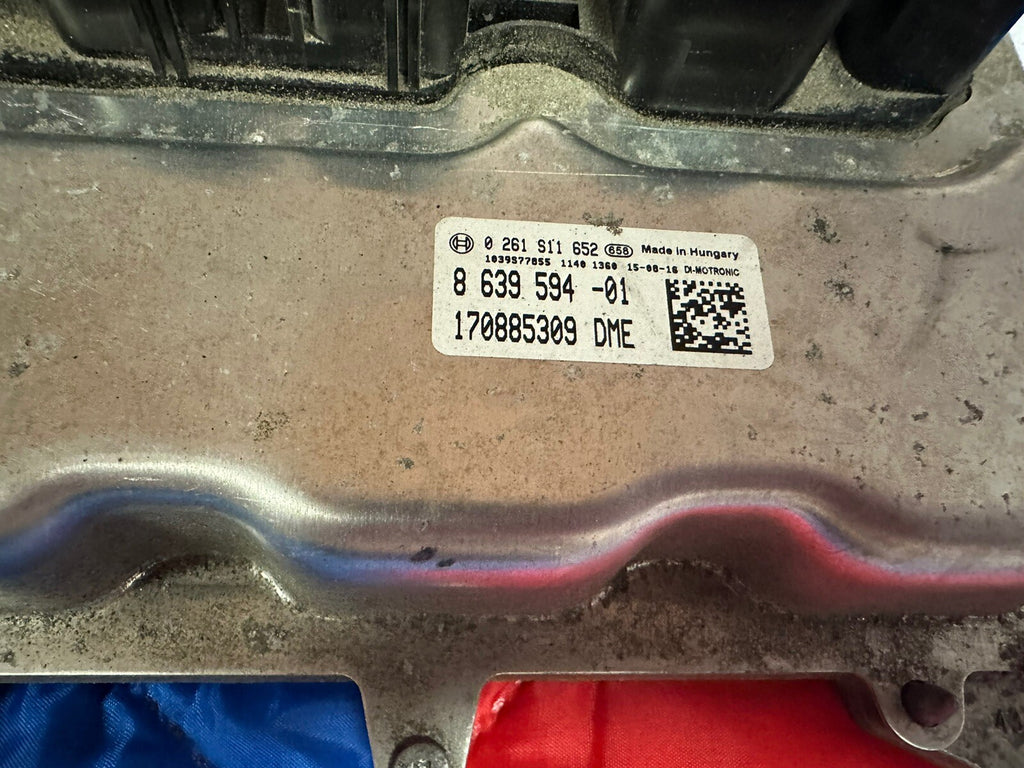 BMW X3 F25 2016  ECU DME CAS KEY SET 8639594 9367374