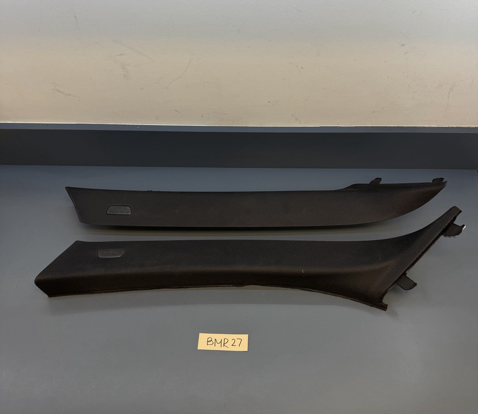BMW 5 SERIES F10 F11 A PILLAR COVER TRIM SET LEFT RIGHT 9116348 9116347 BLACK