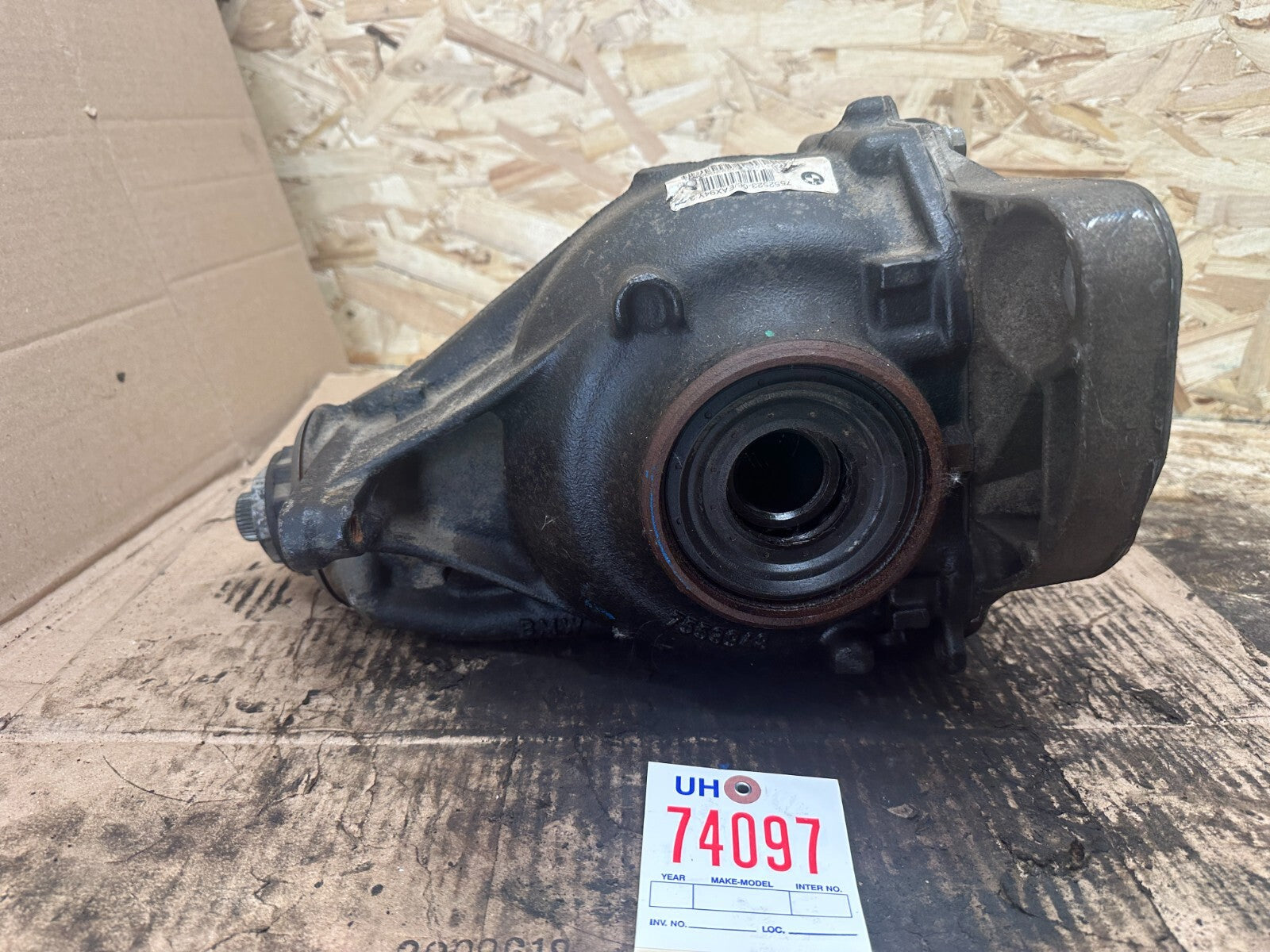 BMW E70 X5 REAR DIFFERENTIAL FINAL 3.64 DRIVE OEM 7552523 33107552523