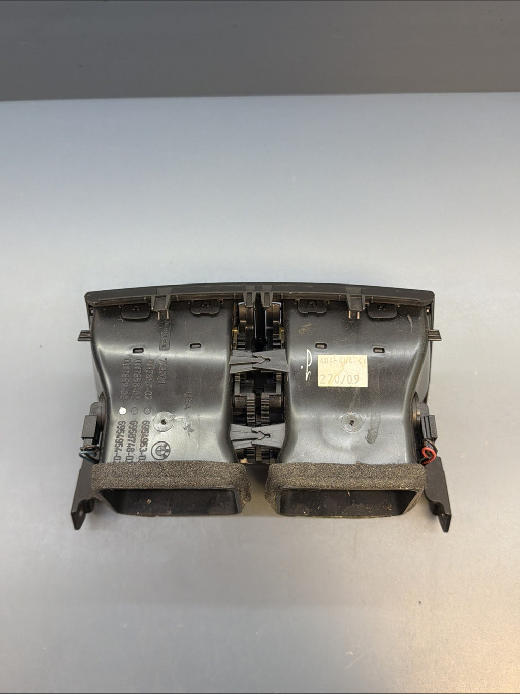 2007-2013 BMW X5 E70 FRONT CENTER DASH AIR VENT DUCT 6954953 OEM
