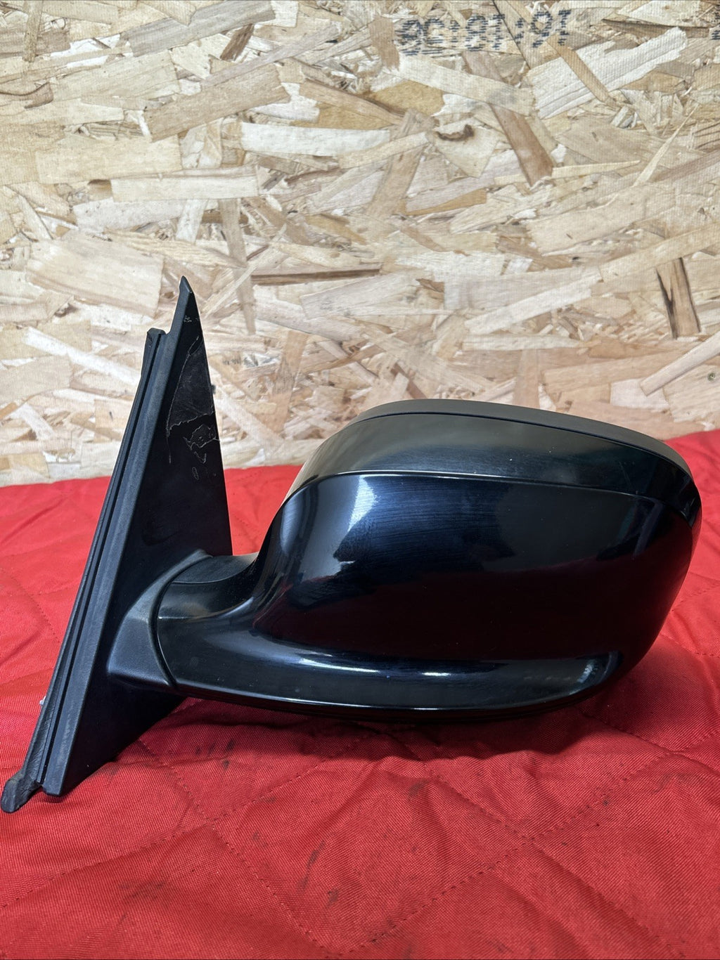 BMW 2011-2014 FRONT LEFT DRIVER SIDE VIEW POWER MIRROR 7205445 BLACK
