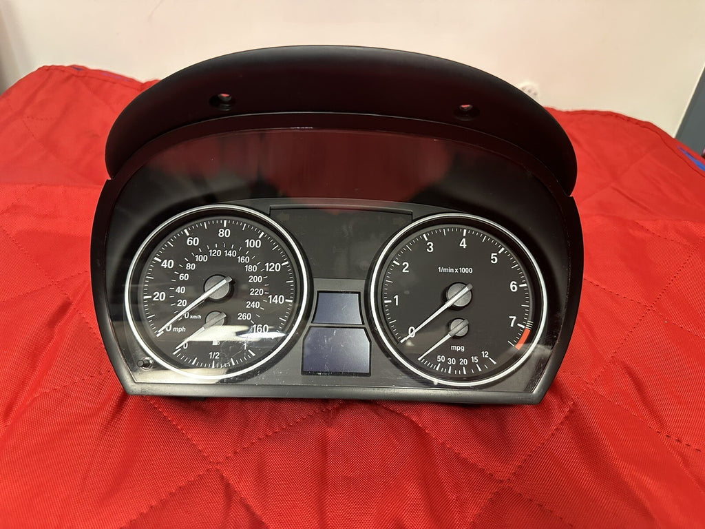 06-12 BMW SPEEDOMETER INSTRUMENT CLUSTER E90 E92 E93 3-Series OEM 9166837