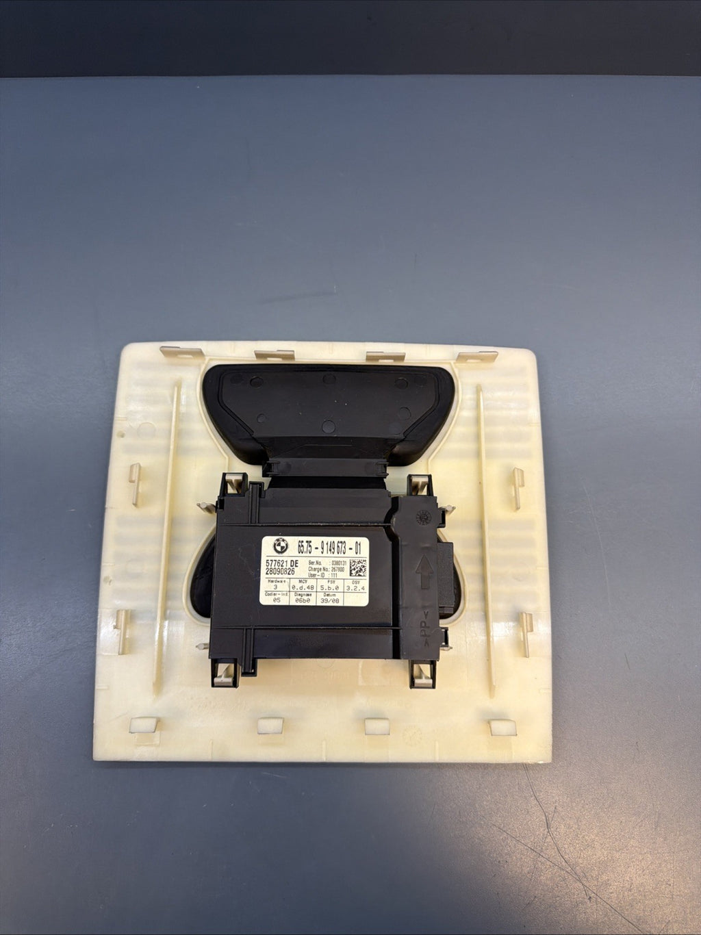 2006-2010 BMW 535i E60 5 SERIES ULTRA SONIC ALARM MODULE 9149673 OEM