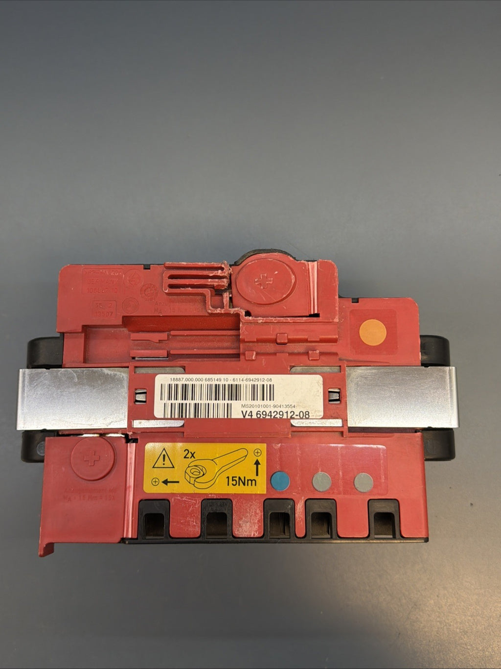07-13 BMW E70 E71 X5 X6 BATTERY POWER DISTRIBUTION BOX REGULATOR MODULE 6942912