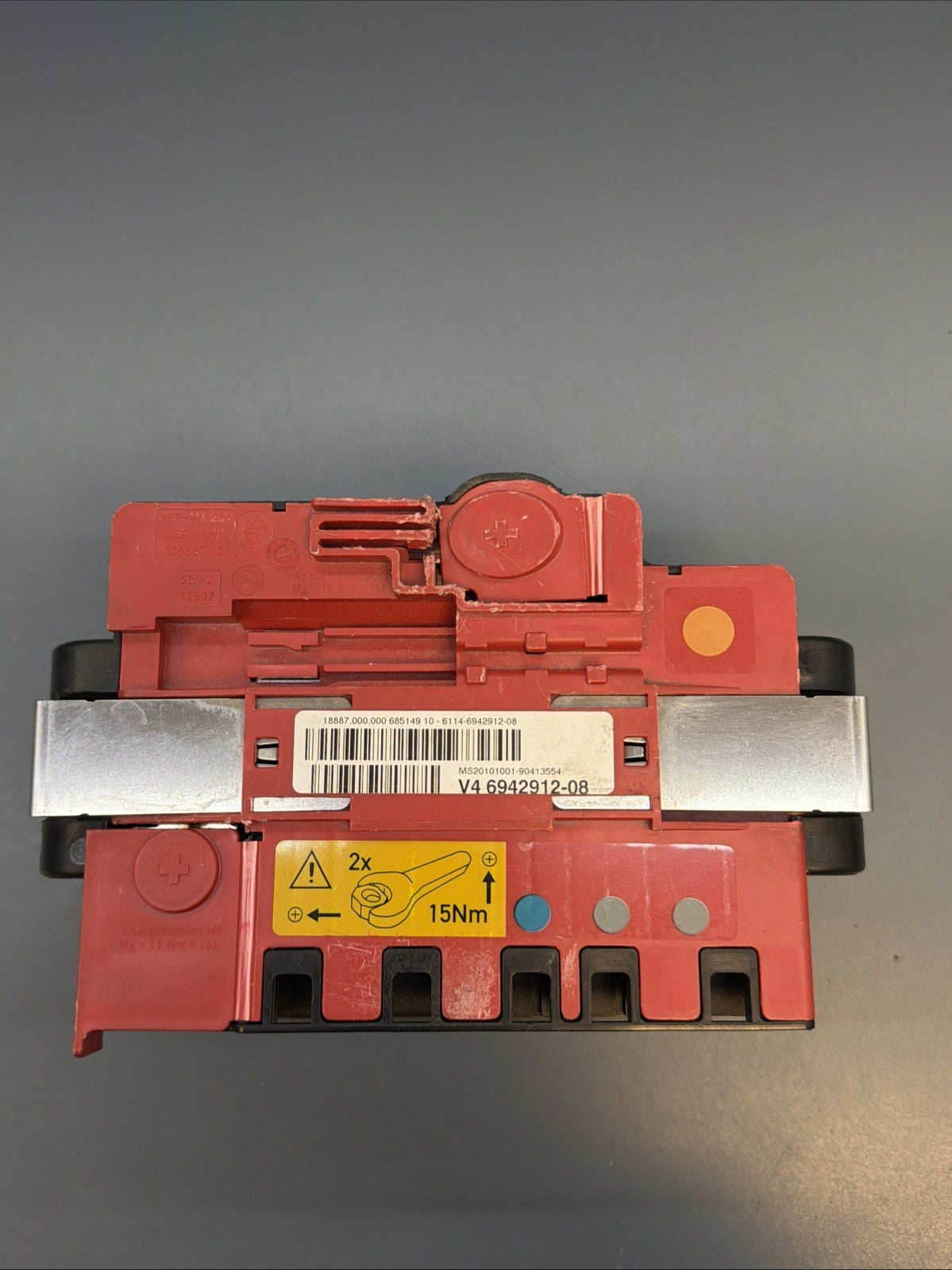 07-13 BMW E70 E71 X5 X6 BATTERY POWER DISTRIBUTION BOX REGULATOR MODULE 6942912