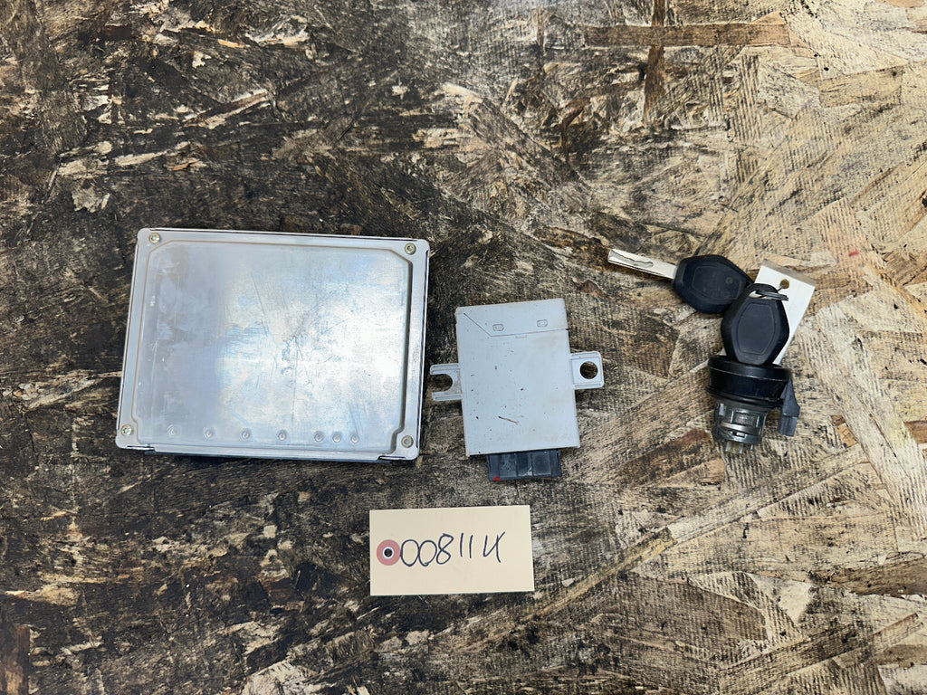 BMW 99-06 E46 E60 E83 3 5 SERIES X3 M54 ENGINE ECU+CAS+KEY 7548770 MS54.1
