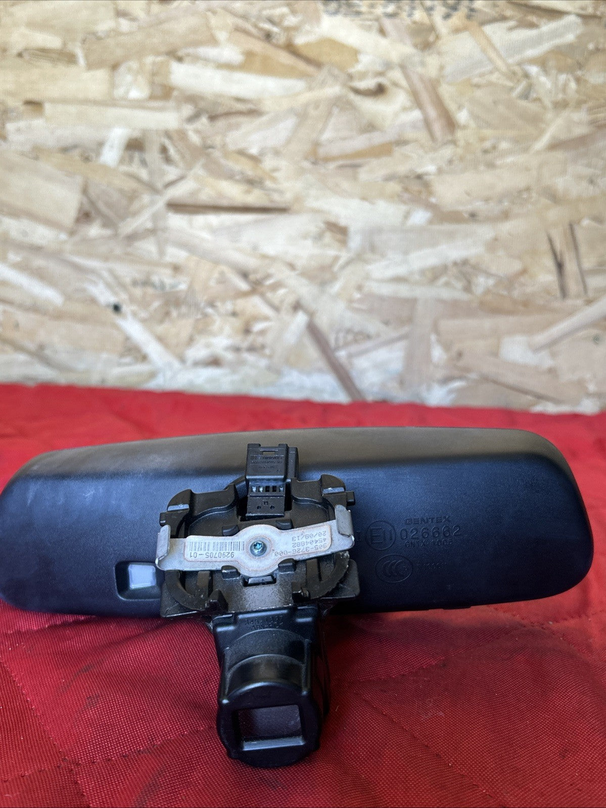 11-17 BMW X3 F25 REAR VIEW MIRROR W HOMELINK OEM 3500223