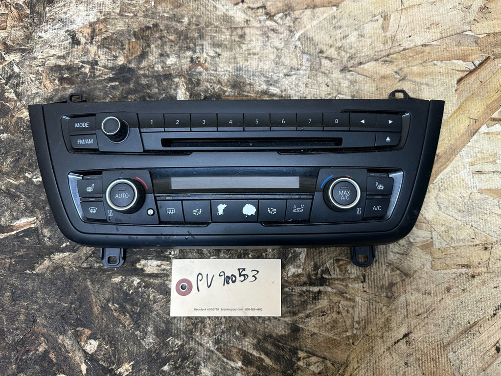 BMW F30 2012-2015 CLIMATE CONTROL AND RADIO PANEL OEM BMW 17313810