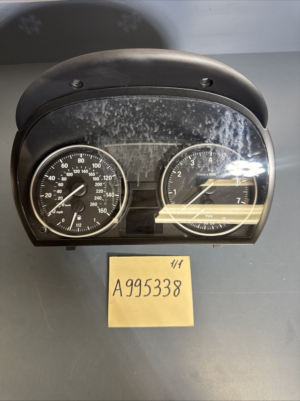 2011-2013 BMW 328I XDRIVE SPEEDOMETER INSTRUMENT CLUSTER GAUGE OEM 9242367