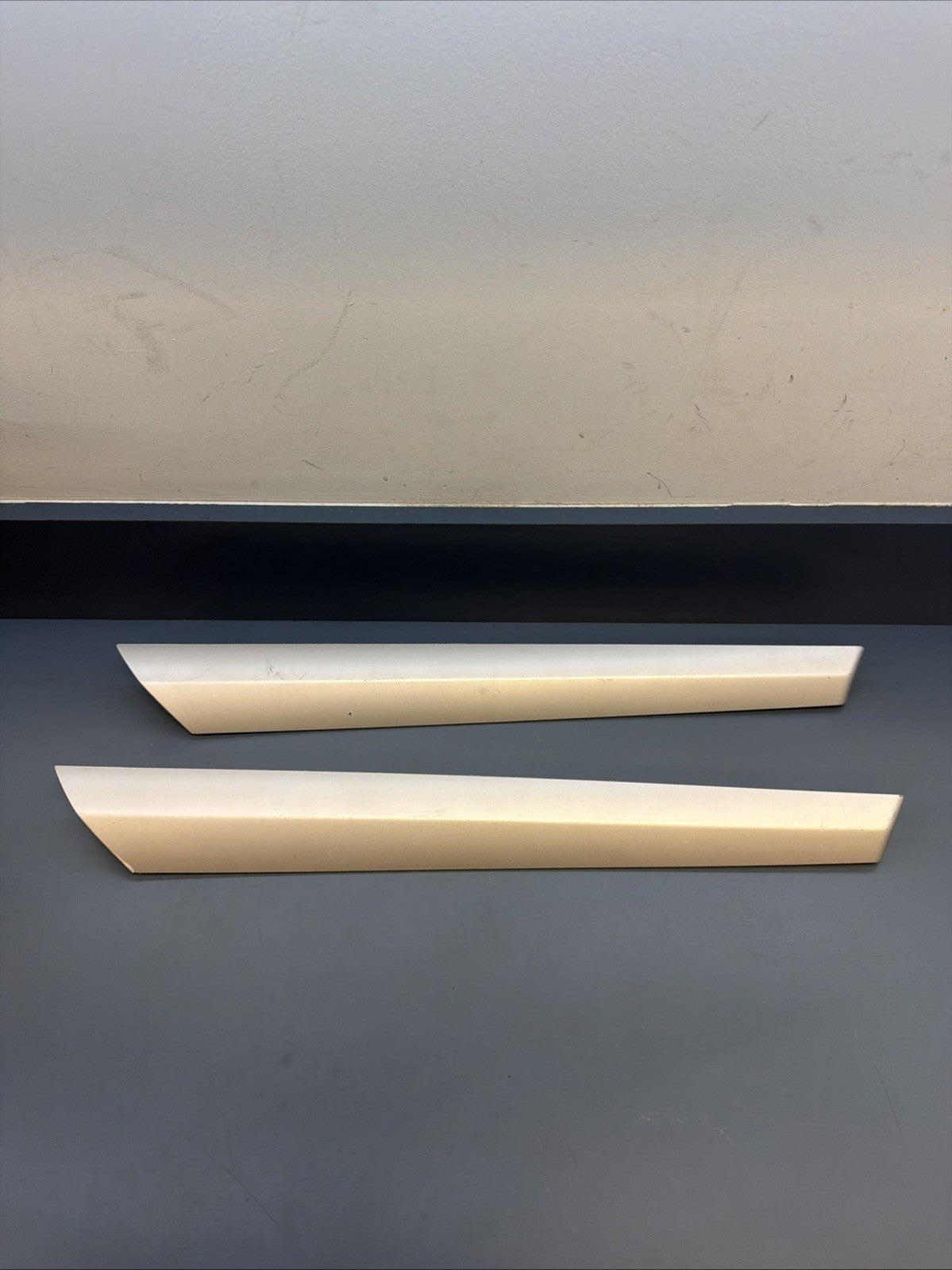 11-17 BMW X3 (F25) REAR LEFT & RIGHT DOOR PANEL TRIM SILVER 7213072 7213071