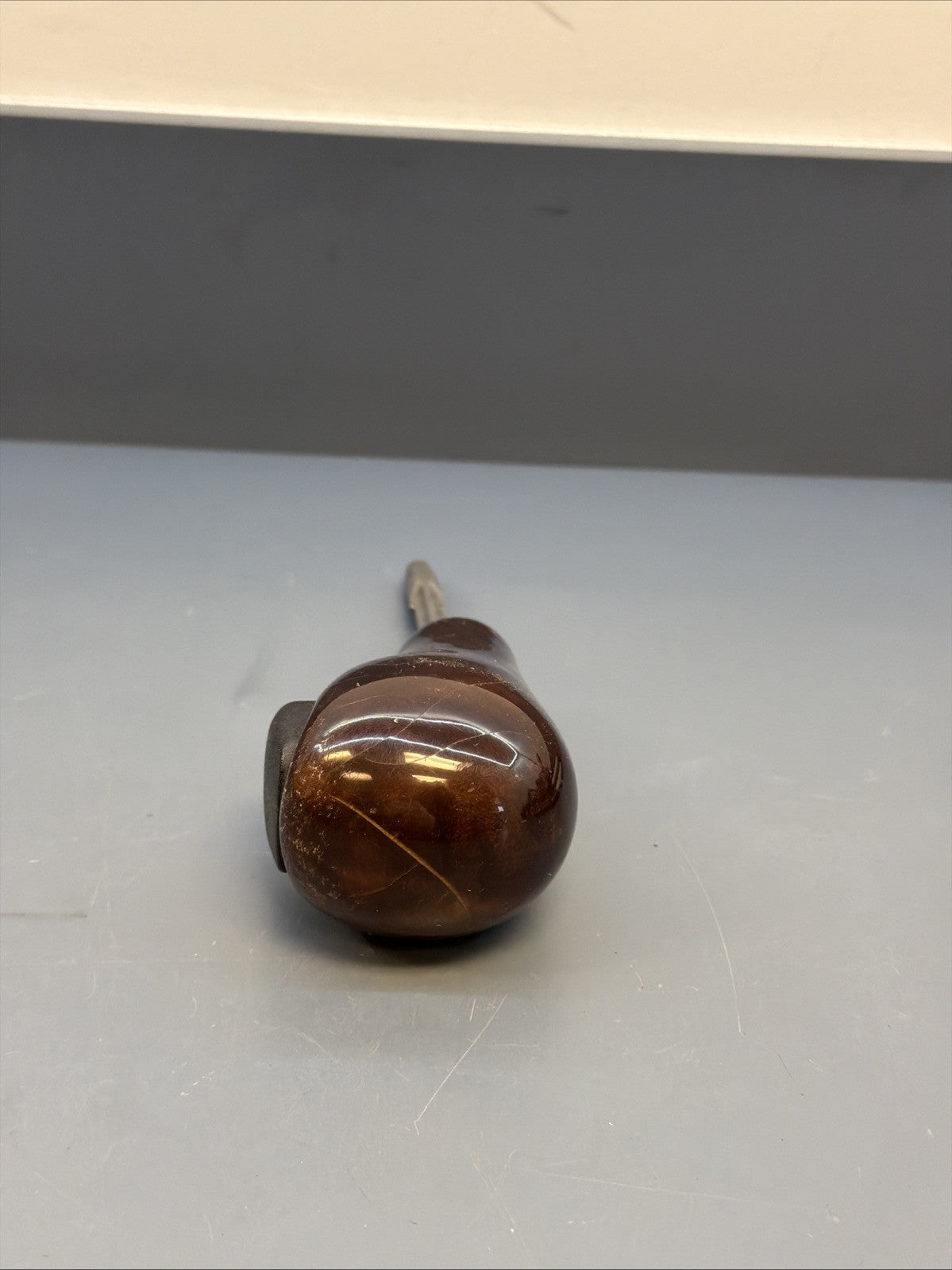 98-06 BMW E46 Automatic Gear Selector Shifter Knob Wooden Lever Handle 1423259