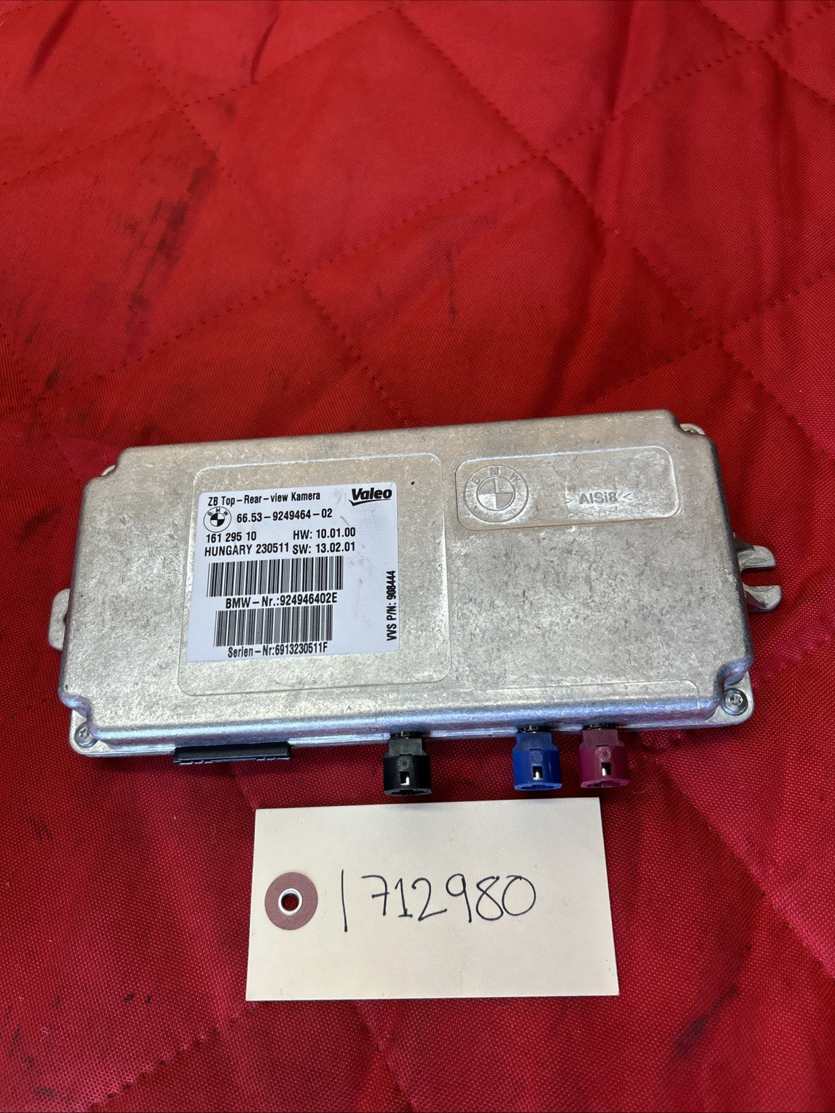 11-16 BMW X3 PARKING BACKUP REVERSE DISTANCE CONTROL 66539249464/ 9249464